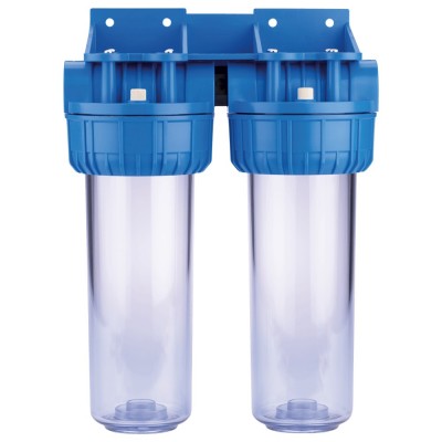 Vesisuodattimen kotelo Senior 10" sisäänrakennetuilla suodattimilla - Tuotevertailu